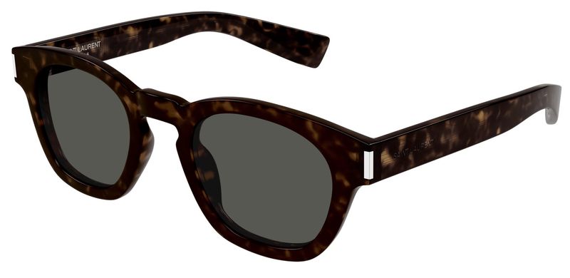 Occhiali da sole unisex Saint Laurent Havana - Linea corner angle