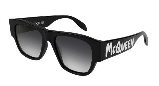 Occhiali da sole Alexander McQueen nero