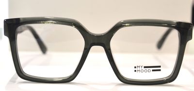 Occhiale da vista My Mood grigio trasparente unisex - Forma squadrata