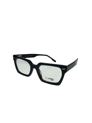 Occhiale da vista unisex My Mood nero nero lucido - Forma rettangolare