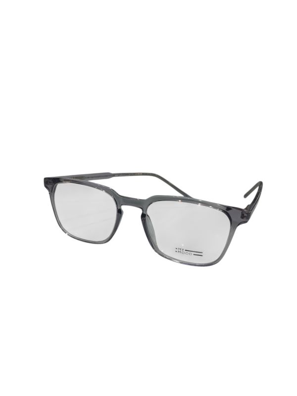 Occhiale da vista unisex My Mood grigio lucido trasparente