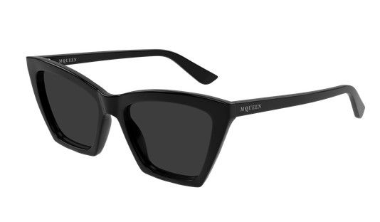 Occhiale da sole donna Mcqueen nero - Linea Logo