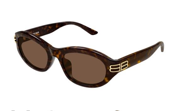 Occhiale da sole Balenciaga havana - Linea Everyday ovale