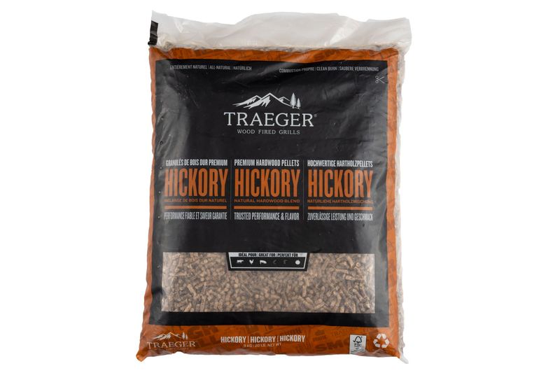 HICKORY PELLETS 9KG BAG, FSC