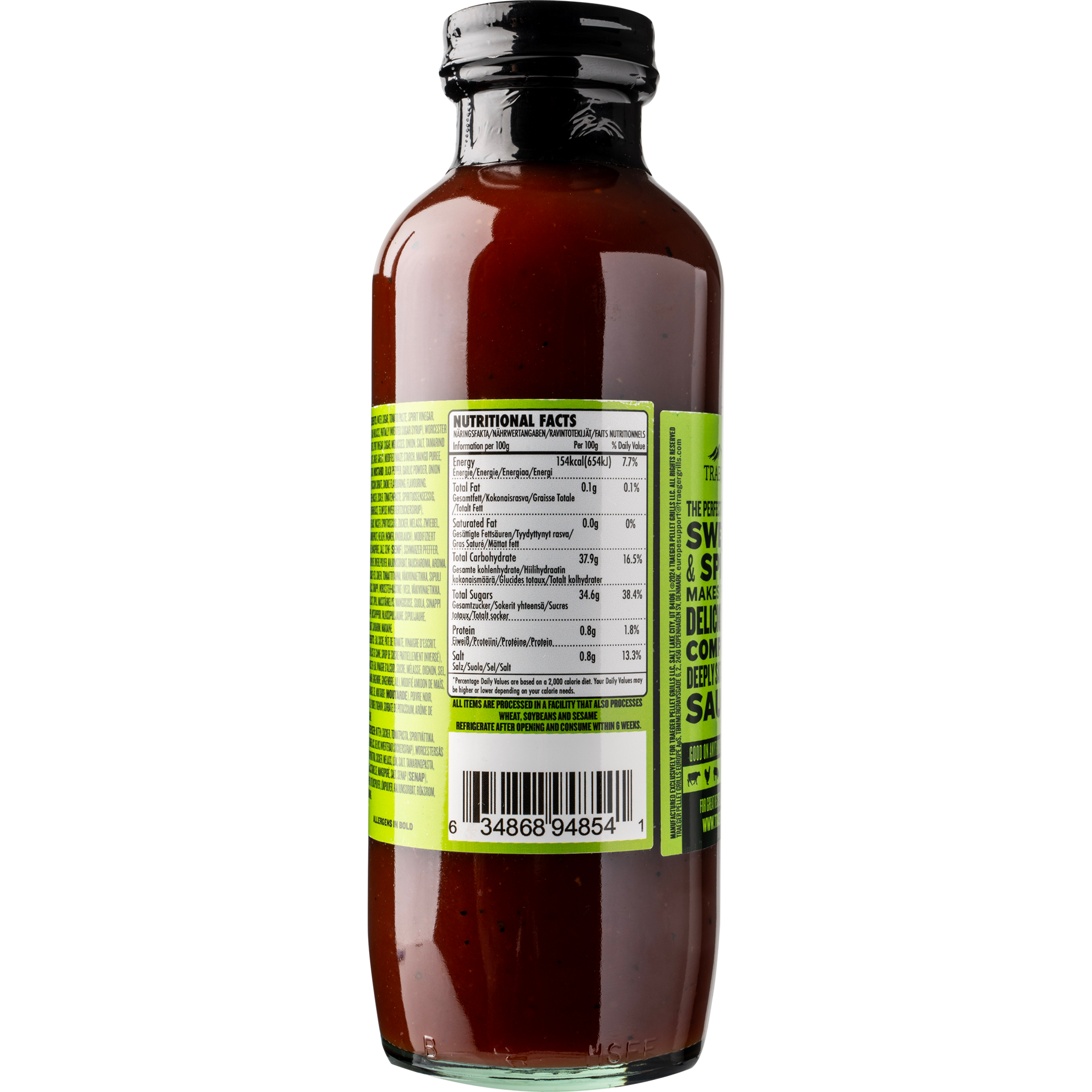 EUROPE, SWEET & HEAT BBQ SAUCE