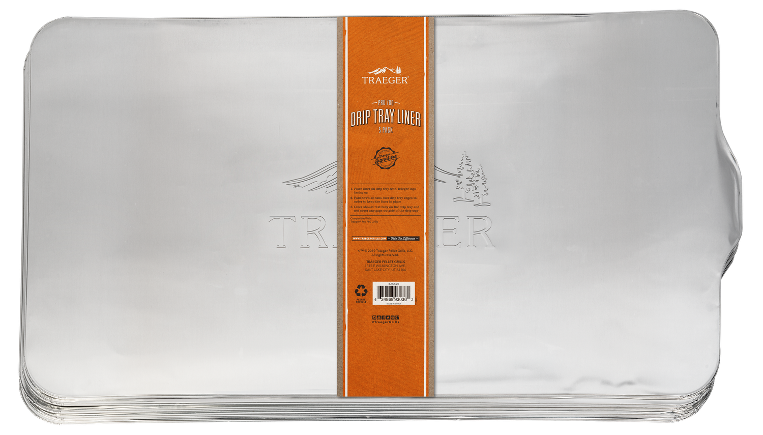 ML - DRIP TRAY LINER 5 PACK - PRO 780