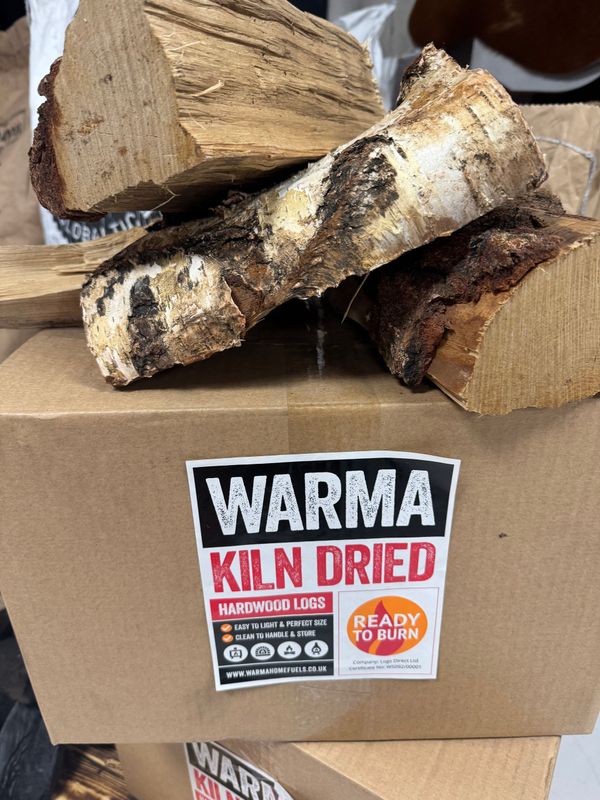 GLOBATIC KILN DRIED HARDWOOD SILVER BIRCH FIREWOOD