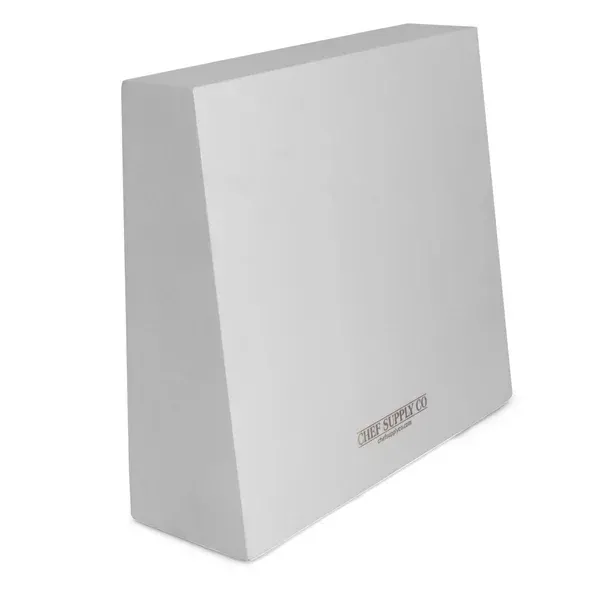 Chef Supply Co: Magnetic Knife Block Double-Sided, Off White Acacia Wood, Strong Magnets, Universal Compatibility Chef Supply Co: Magnetic Knife Block Double-Sided, Off White Acacia Wood, Strong Magnets, Universal Compatibility