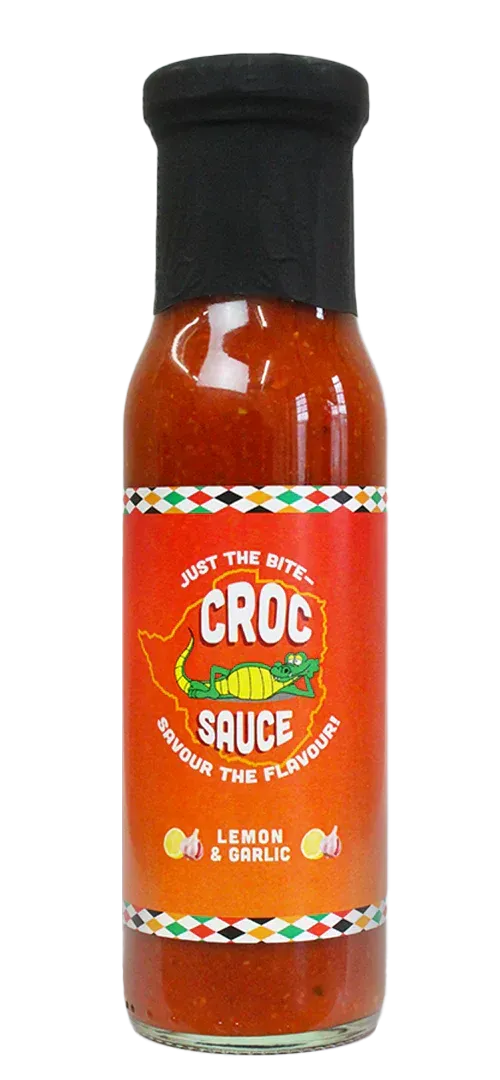 Croc Sauce - Lemon & Garlic (250ml) Croc Sauce - Lemon & Garlic (250ml)