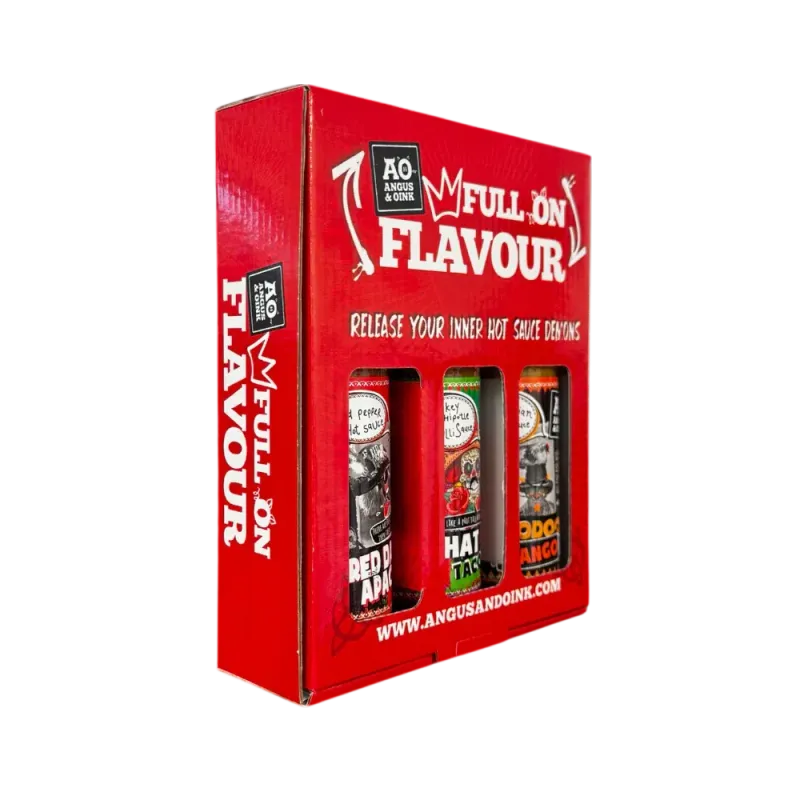 Hot Sauce Gift Box Hot Sauce Gift Box