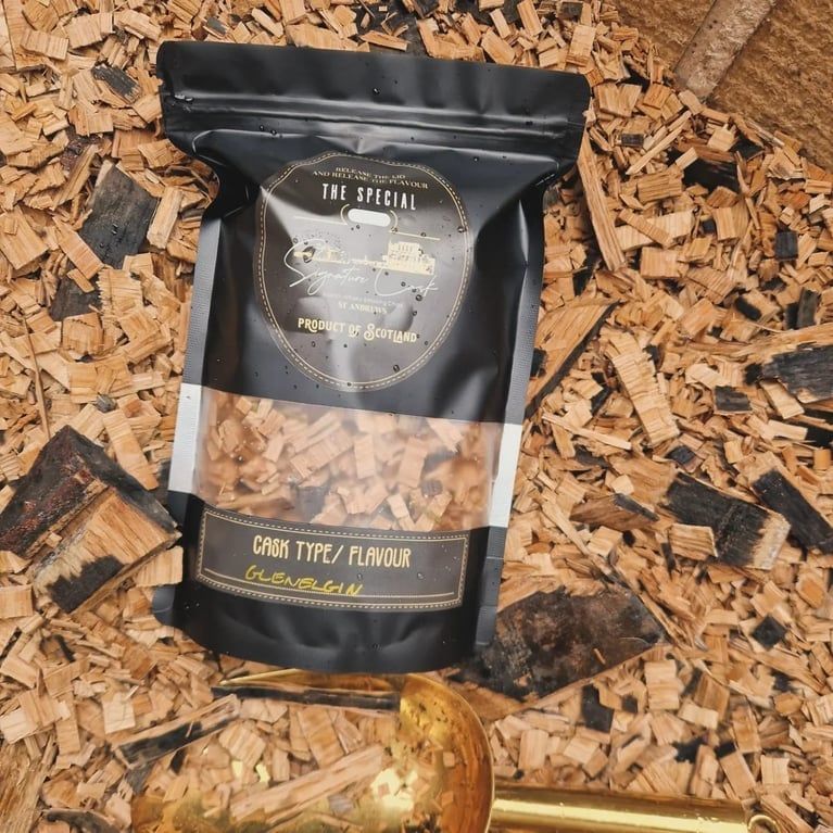Signature Cask Smoking Chips: GLENSPEY 10 Year old Signature Cask (250g)