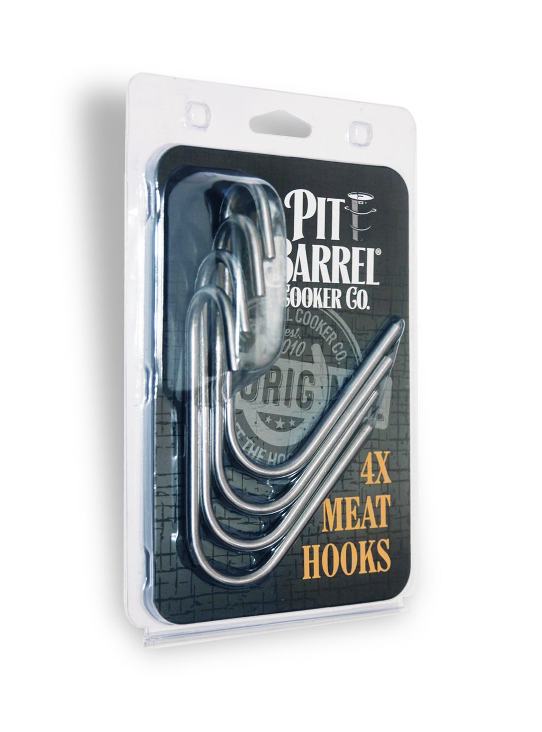 Pit Barrel Stainless Steel Hooks (Pack of 4)