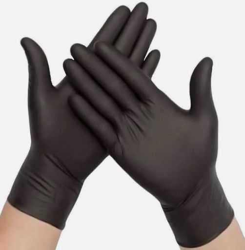 Black Powder Free Nitrile Gloves MEDIUM Black Powder Free Nitrile Gloves MEDIUM