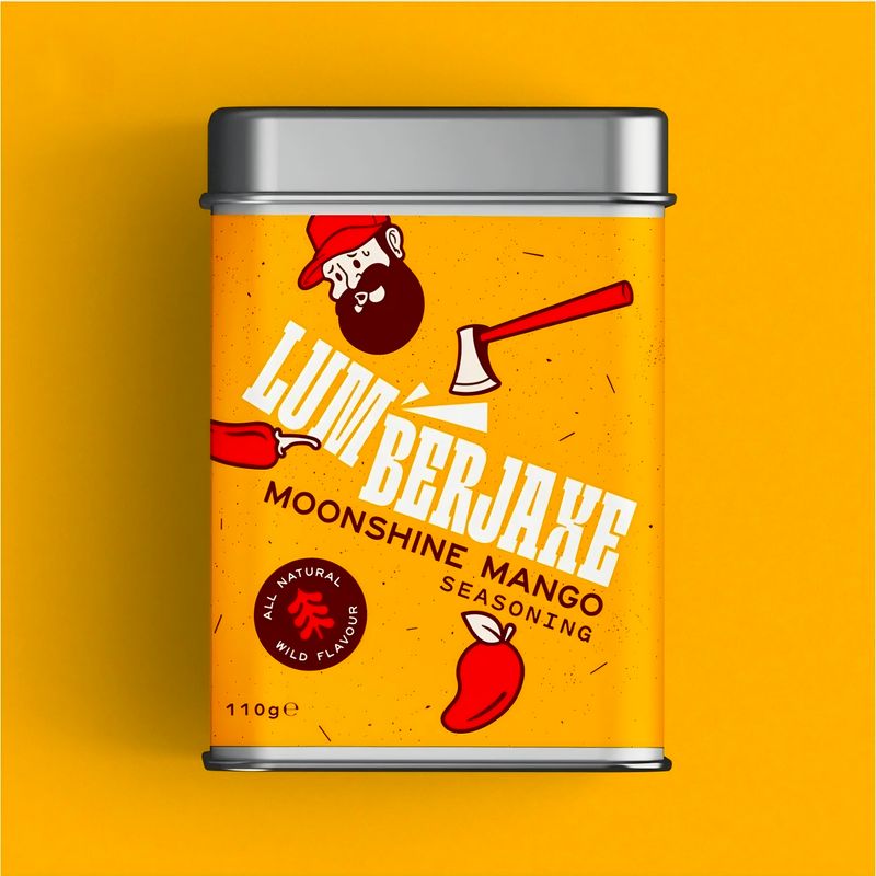 Lumberjaxe Moonshine Mango Seasoning 100g