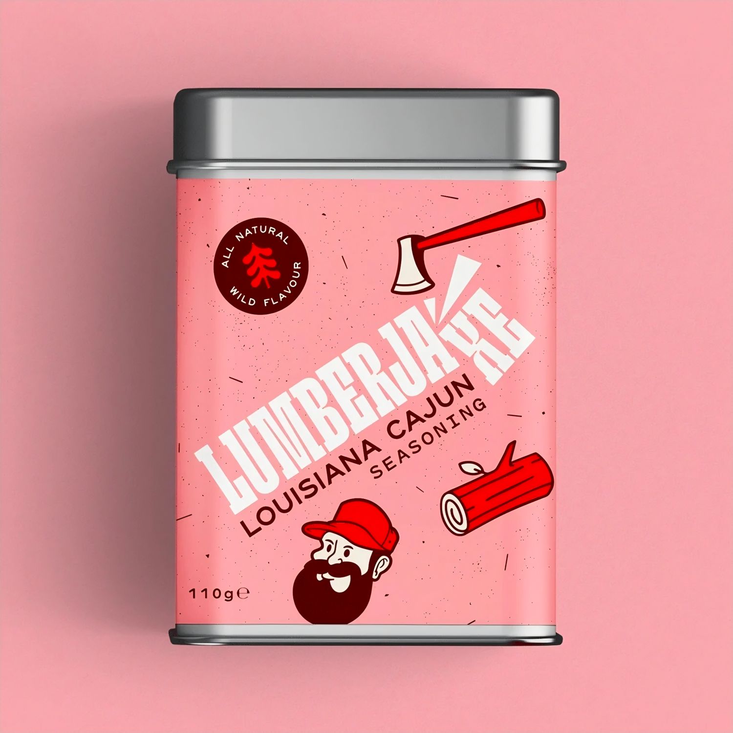Lumberjaxe Louisiana Cajun Seasoning 100g Lumberjaxe Louisiana Cajun Seasoning 100g