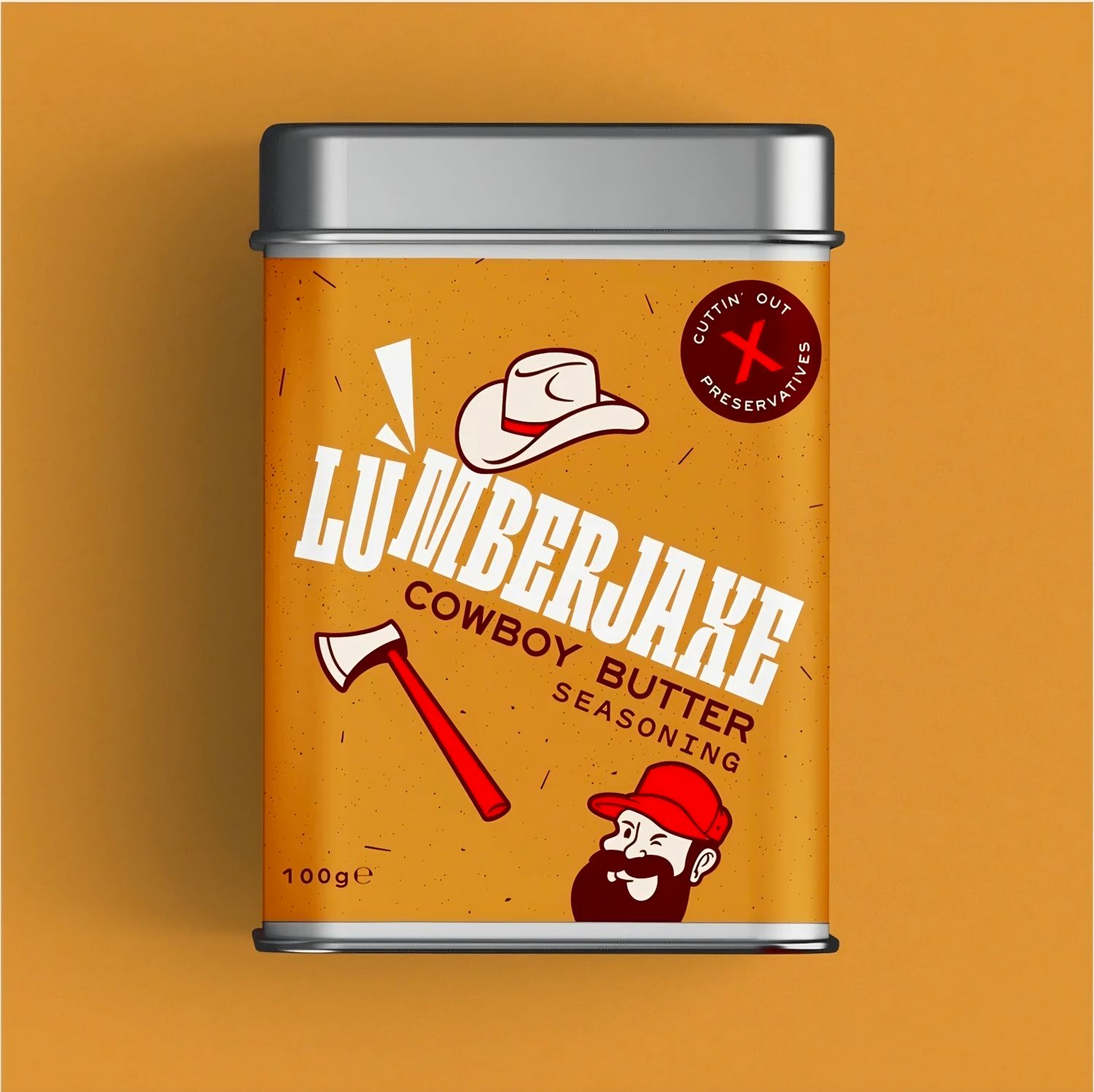 Lumberjaxe Cowboy Butter Seasoning 100g Lumberjaxe Cowboy Butter Seasoning 100g