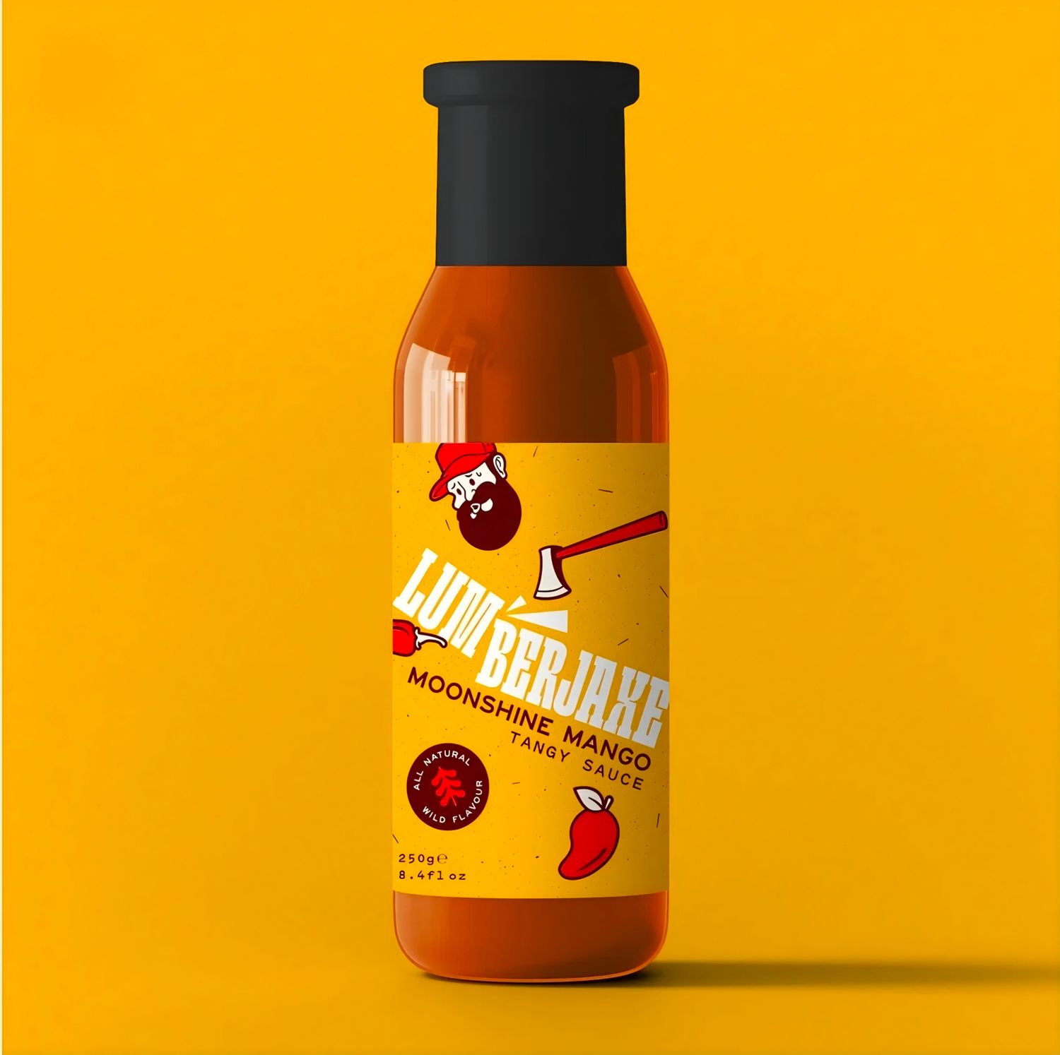 Lumberjaxe Moonshine Mango Sauce 270g