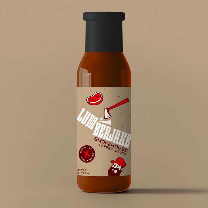 Lumberjaxe Smokehouse Pepper Sauce