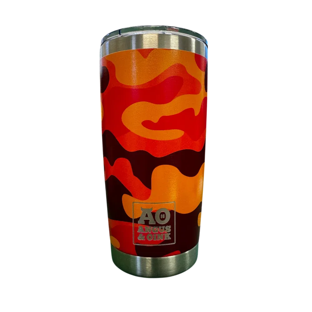 Large Grey Camo Thermal (20oz)