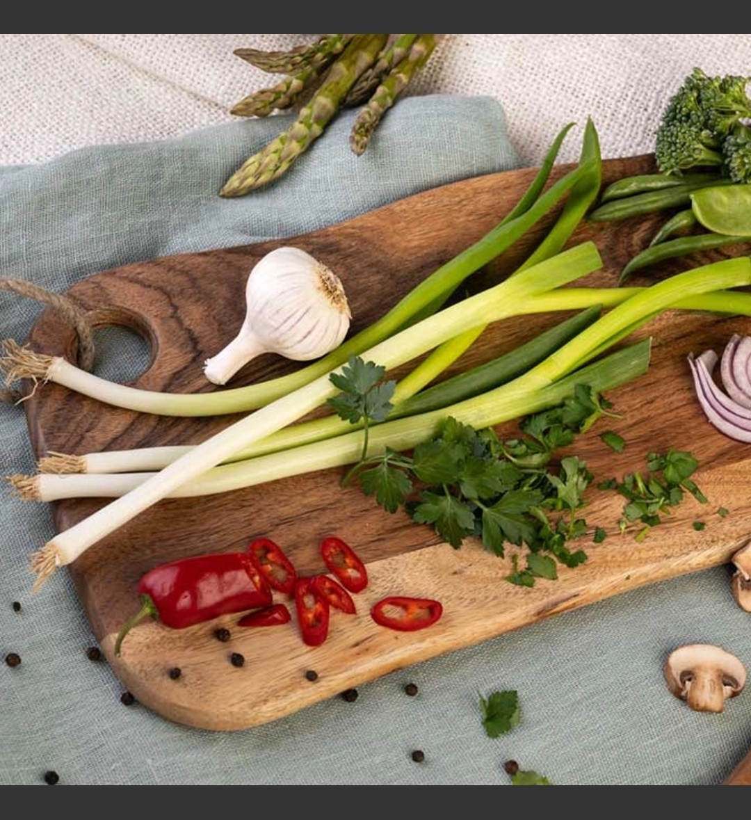 Deli Board Large Acacia Wood