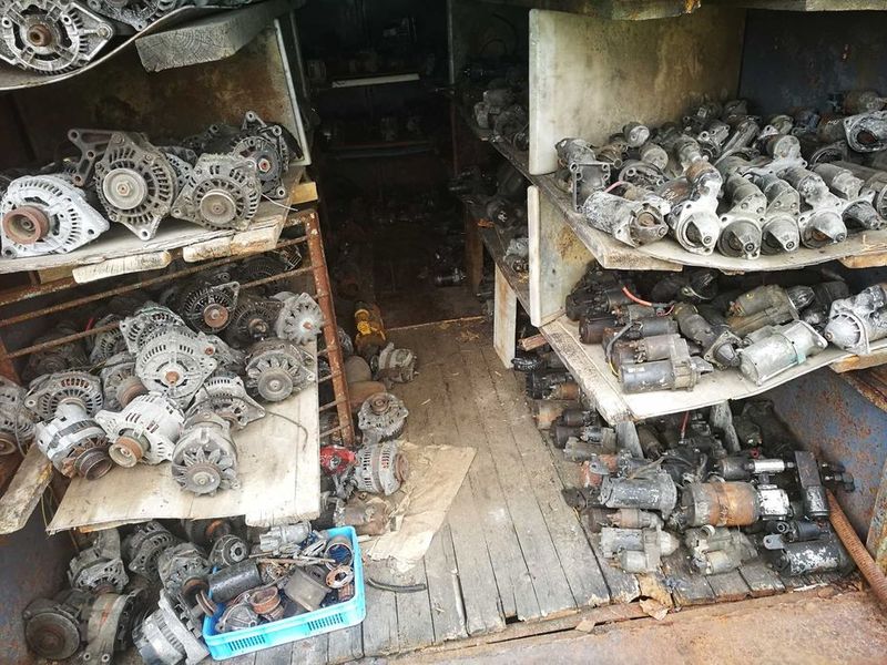 mercedes sprinter rozrusznik alternator