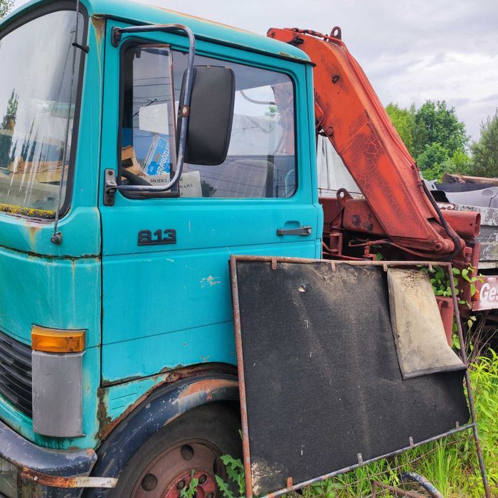 Tylny most Mercedes 813 silnik skrzynia biegów 6 cylindrów