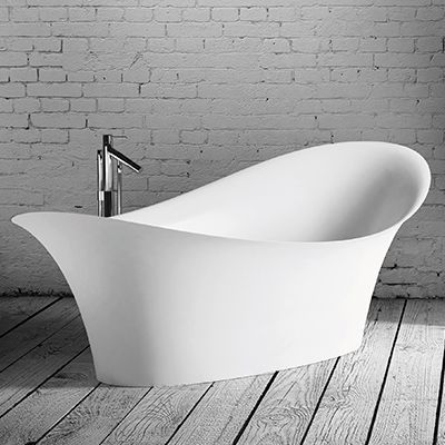 Cedam Baignoire Amon en marbre reconstitué