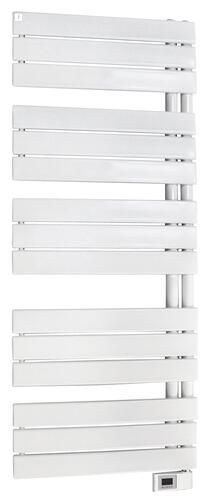 CAA Radiateur sèche serviettes électrique FLAG 750W lames droites blanc - DELTACALOR CAA Radiateur sèche serviettes électrique FLAG 750W lames droites blanc - DELTACALOR