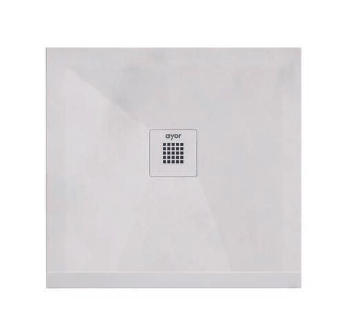 Elmer Receveur de douche résine de synthèse RECEA blanc 90x90