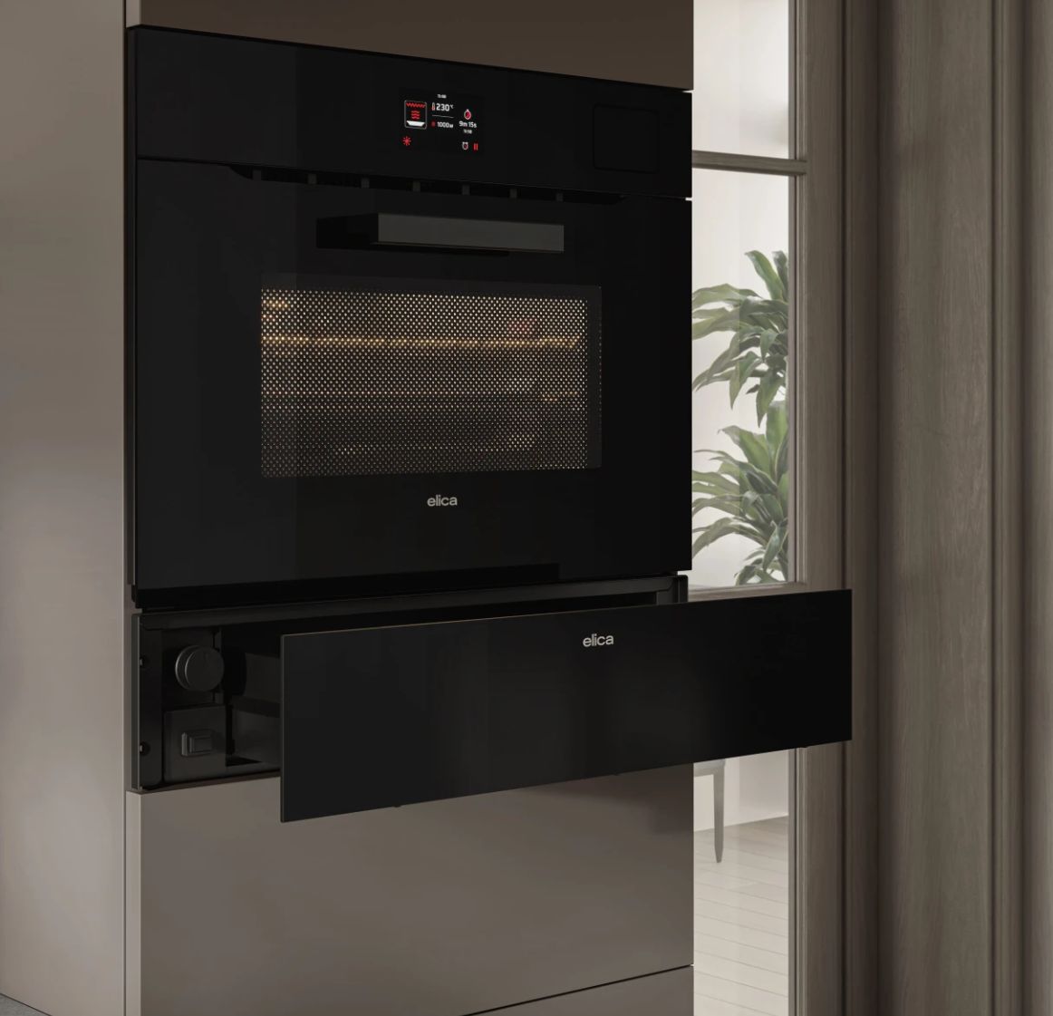 Elica Virtus Warm Drawer. Tiroir chauffe-plat . Elica Virtus Warm Drawer. Tiroir chauffe-plat .