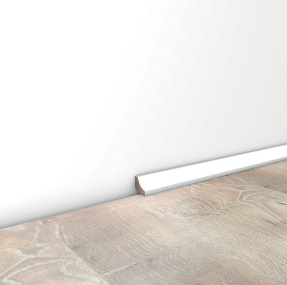Alsaflooring Contre plinthe blanche à peindre  (la  plinthe 4,88€ TTC)