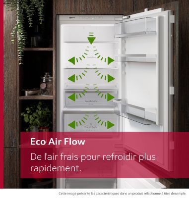 Neff N50 BK7962FEO Réfrigérateur combiné intégrable - 193.5 X70.8 cm - charnières pantographes Neff N50 BK7962FEO Réfrigérateur combiné intégrable - 193.5 X70.8 cm - charnières pantographes
