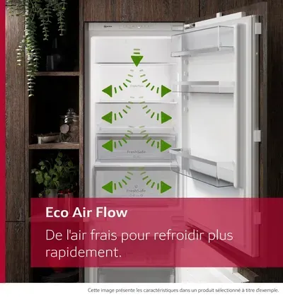 Neef N50 KI7962FD0 Réfrigérateur combiné intégrable 193.5 x 55.8 cm charnières pantographes Neef N50 KI7962FD0 Réfrigérateur combiné intégrable 193.5 x 55.8 cm charnières pantographes