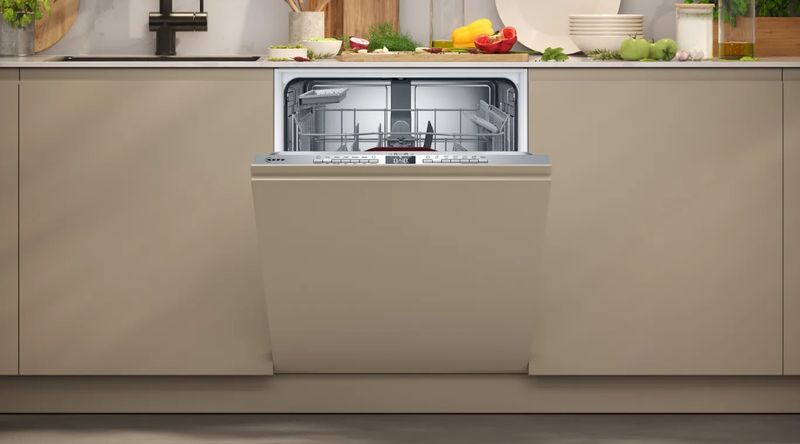 Neff S175EAX16EN 50 Lave-vaisselle tout intégrable 60 cm Porte à glissières Neff S175EAX16EN 50 Lave-vaisselle tout intégrable 60 cm Porte à glissières