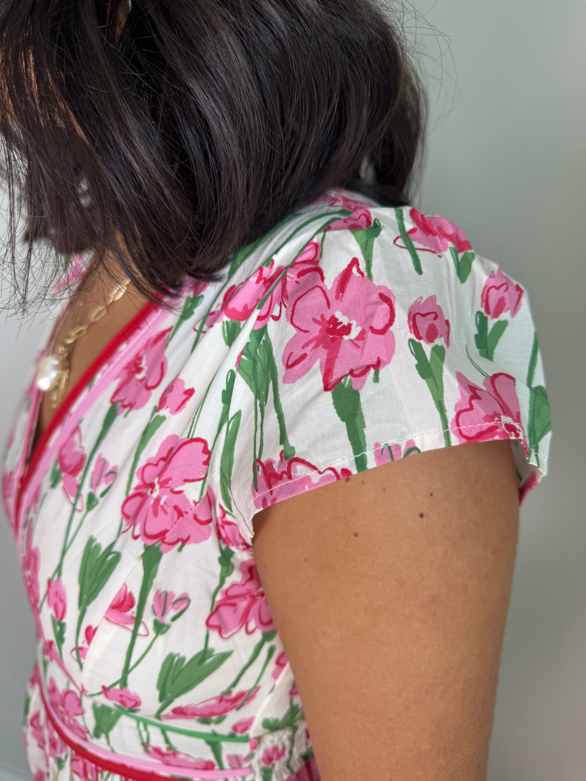 In Bloom Floral Midi Dress