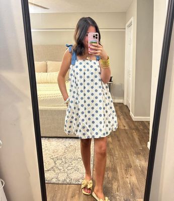 The Taylor Polka Dot Bubble Dress