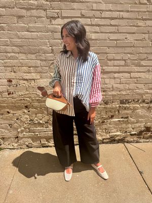 Eesome Black Barrel Jeans