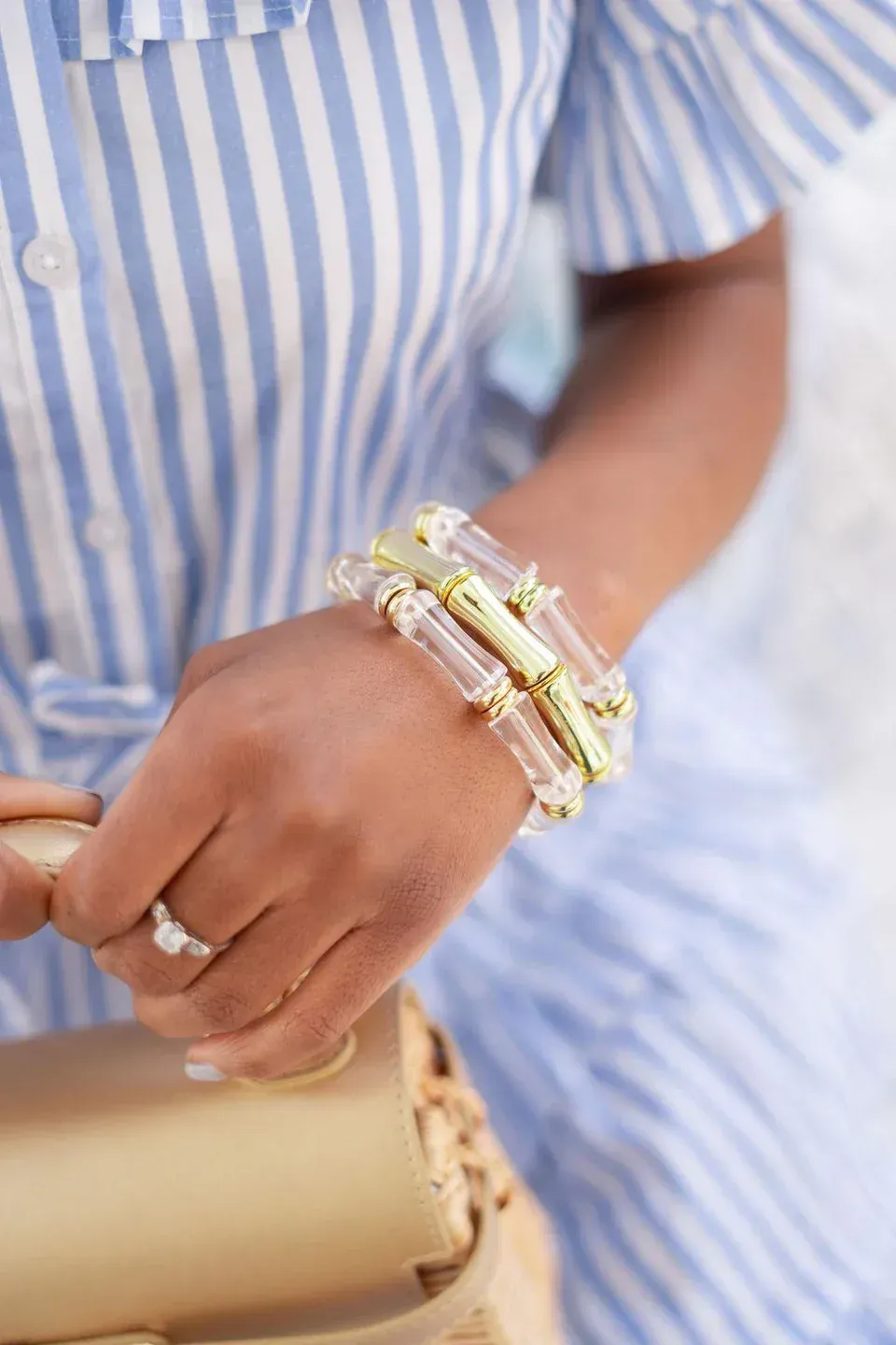 Lisi Lerch- Logan - Bamboo Acrylic Bracelet
