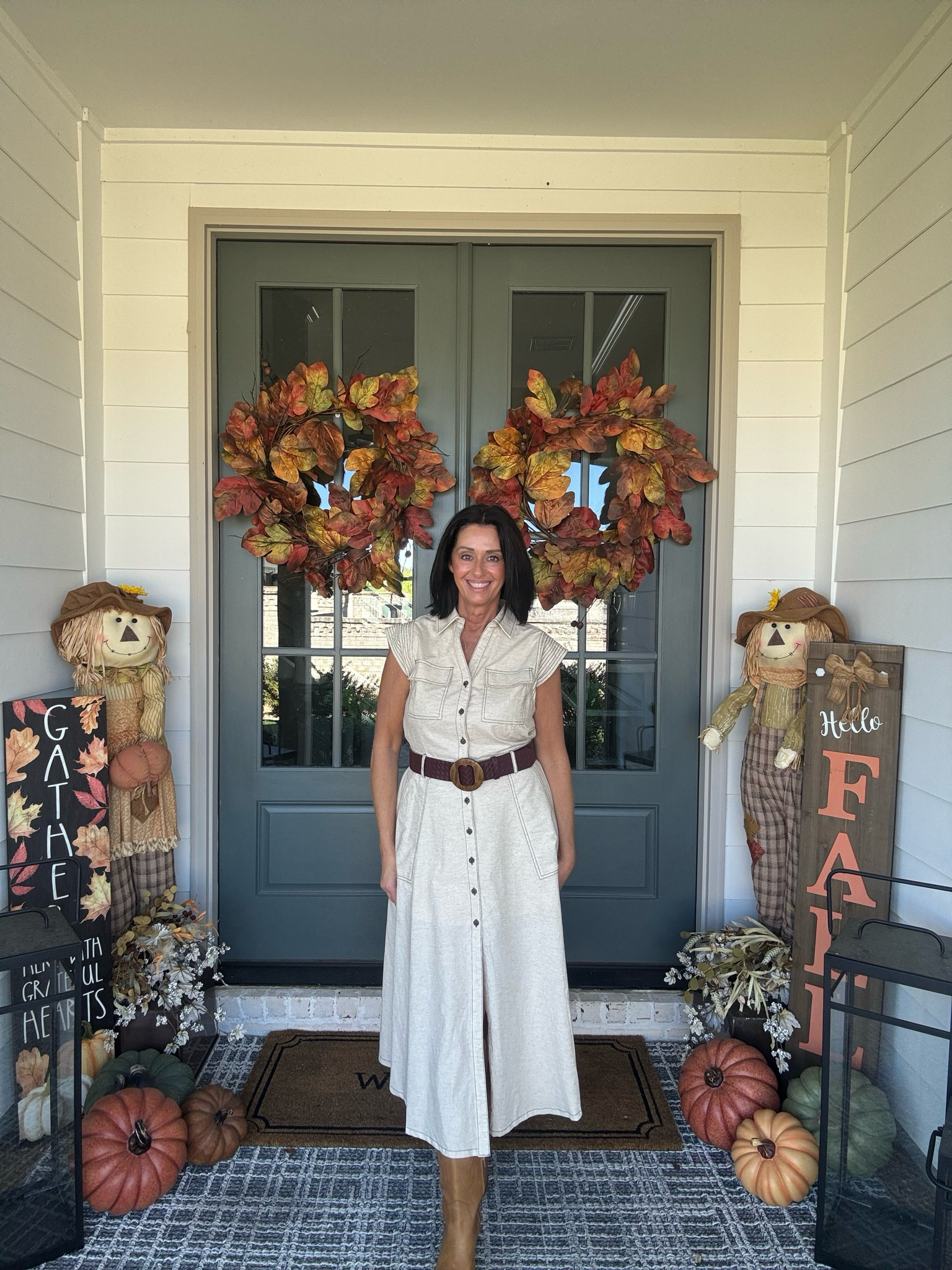 Strut & Bolt Linen Dress