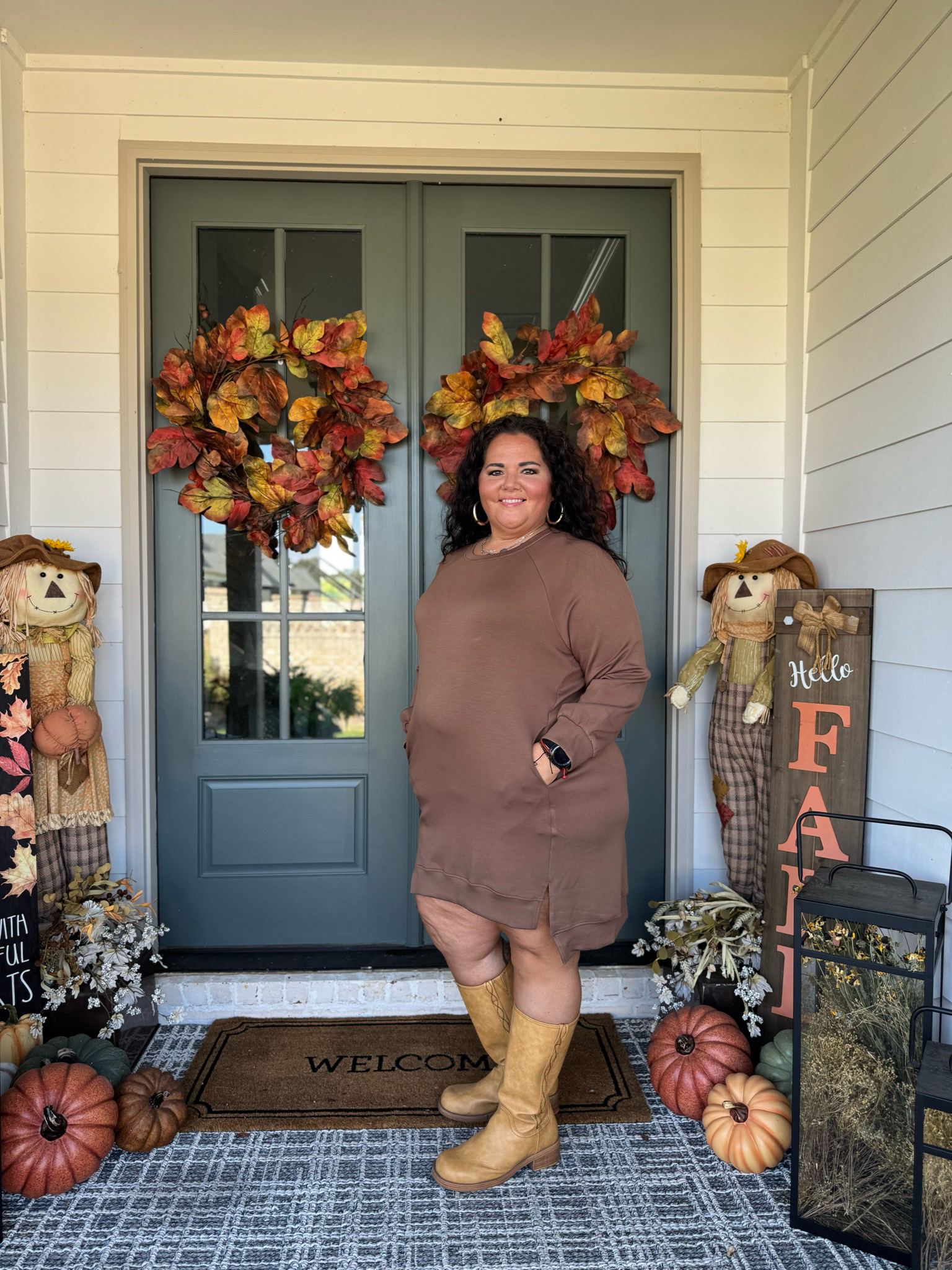 Chocolate Brown High-Low