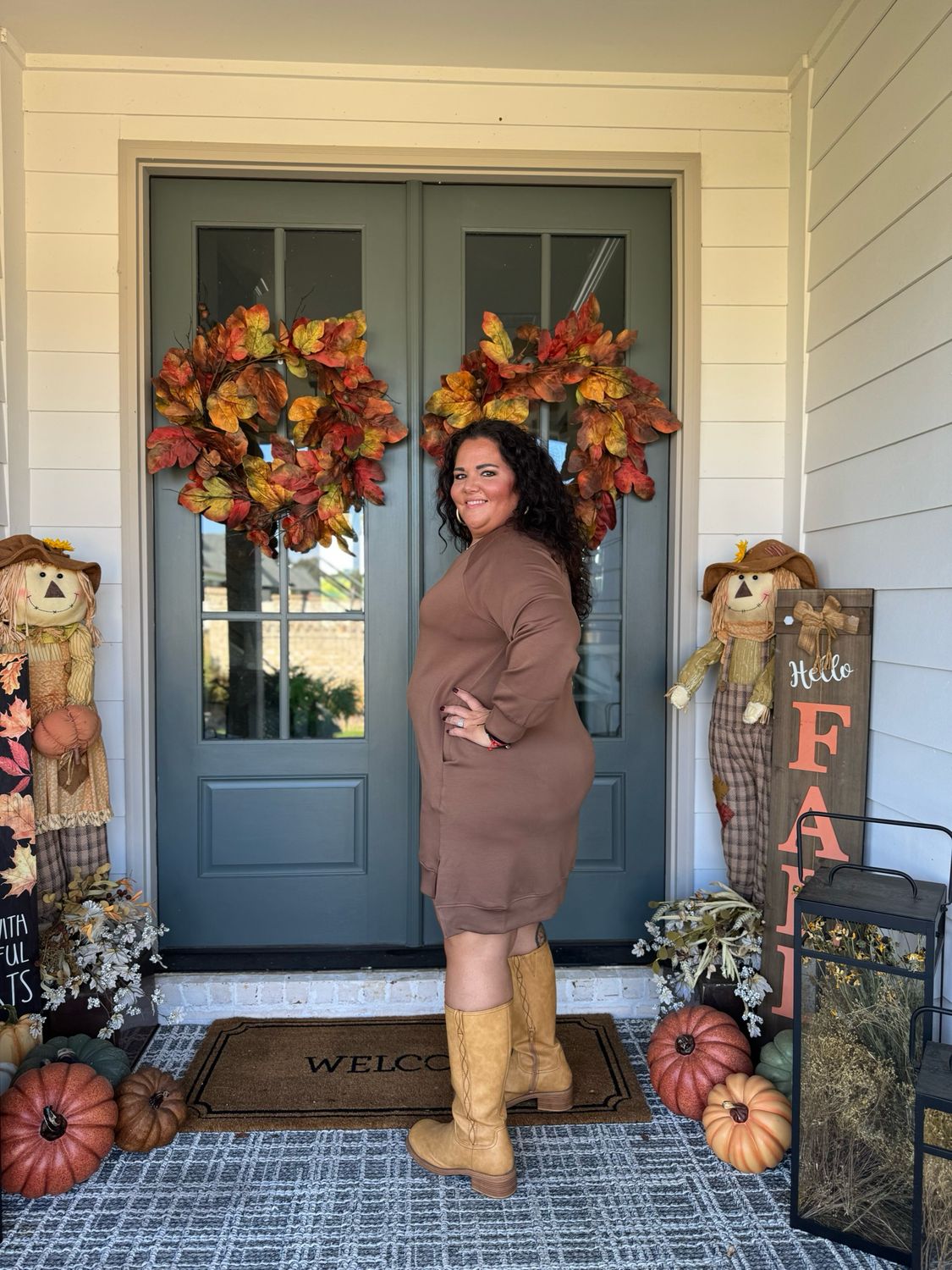 Chocolate Brown High-Low