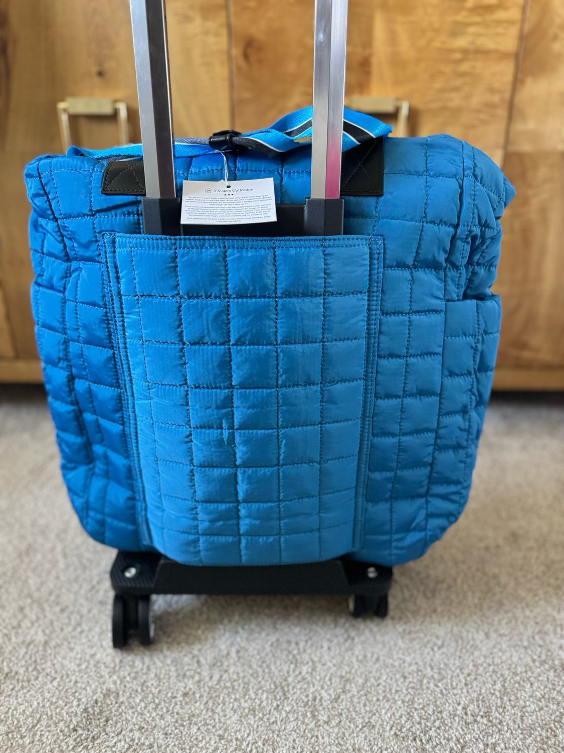 Tenely Quilted Tote Roller Bag (Comes In 4 Colors)