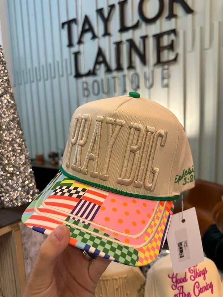 Pray Big Hat Pray Big Hat