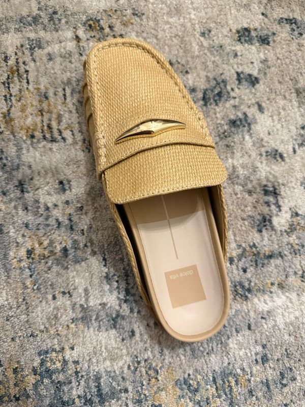 Dolce Vita Jodero Lt Natural Raffia Slide