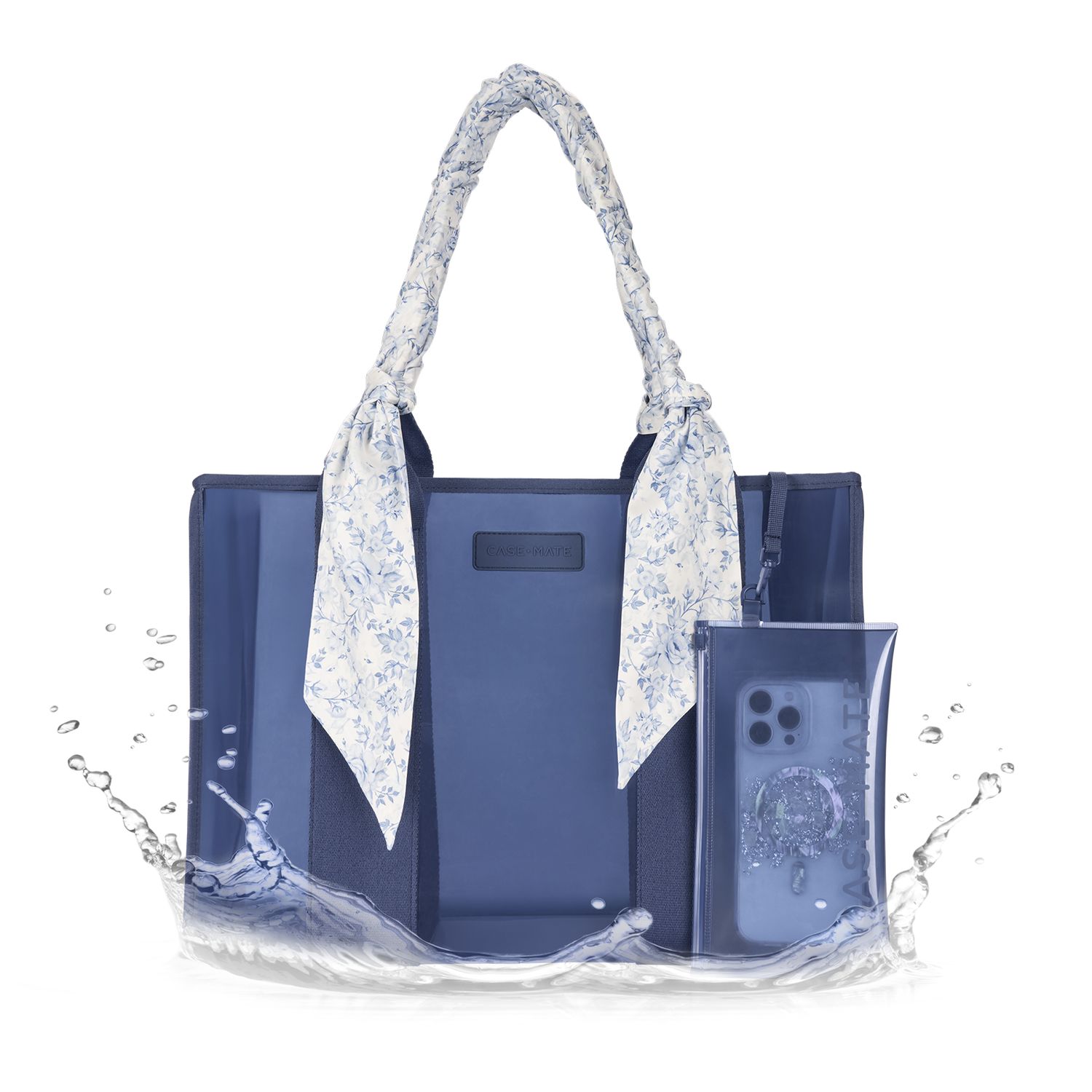 Case-Mate Something Navy Twilly Jelly Tote Bag Case-Mate Something Navy Twilly Jelly Tote Bag
