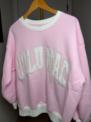 Lulu Mac Pink With White Trim Lulu Mac Pink With White Trim