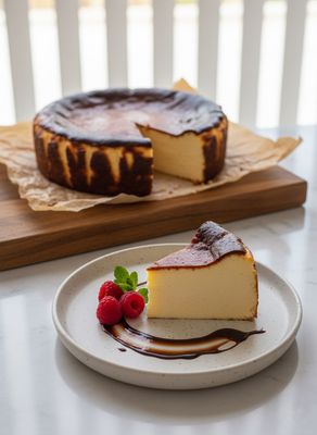 [Pre-order] Basque Cheesecake 6 inch