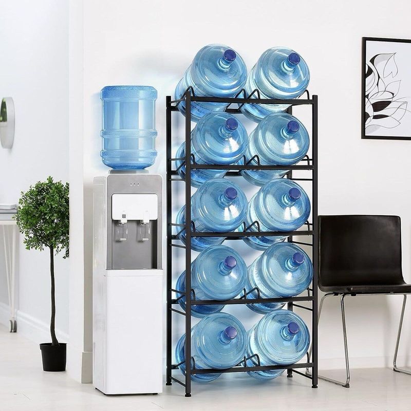 AquaSet 19L — 10 Bottles + Free Rack and Free Delivery