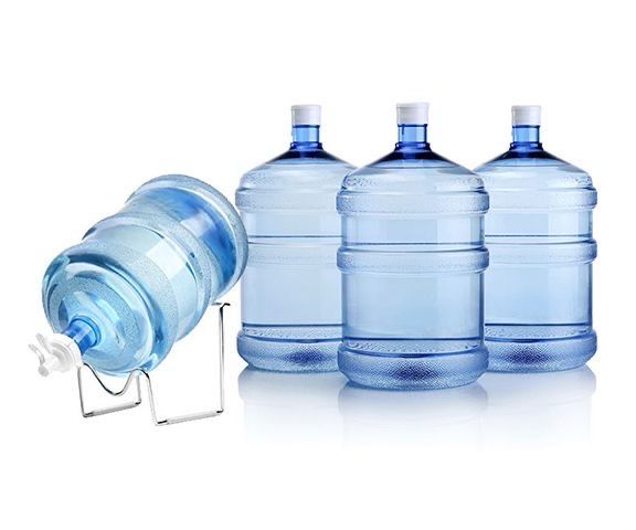 H2OGO: &quot;3+1&quot; Set – Three 19L Water Bottles + Free Stand + Free Delivery