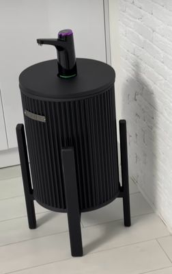 AquaCover TechBlack Smart Dispenser Cover with Electric Pump and Gifts (for 5-Gallon Bottle)